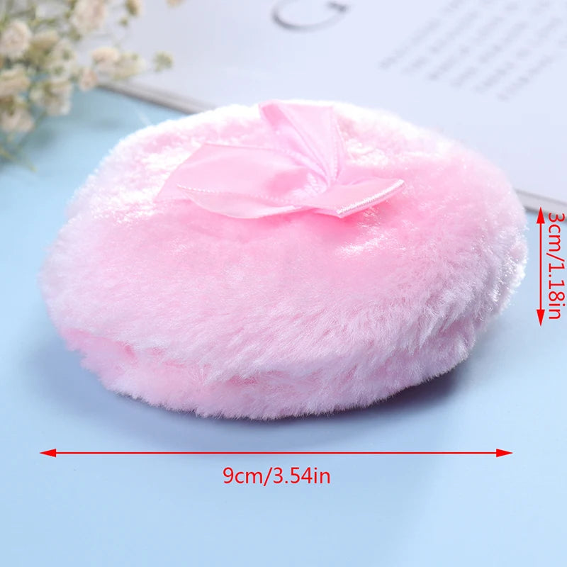 Butterfly Plush Puff Baby Cosmetic Soft Plush Powder Puff Sponge Talcum Powder Makeup Cosmetic Makeup Beauty Tools