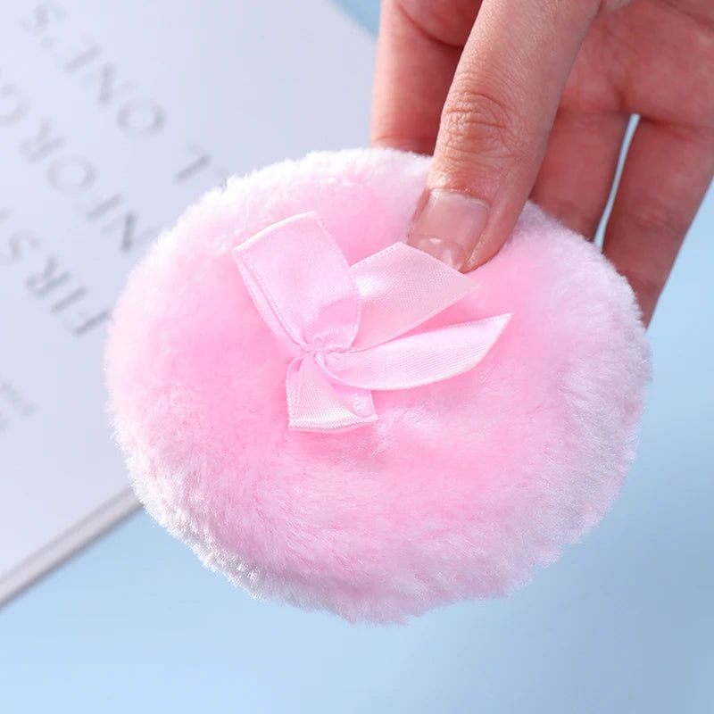 Butterfly Plush Puff Baby Cosmetic Soft Plush Powder Puff Sponge Talcum Powder Makeup Cosmetic Makeup Beauty Tools