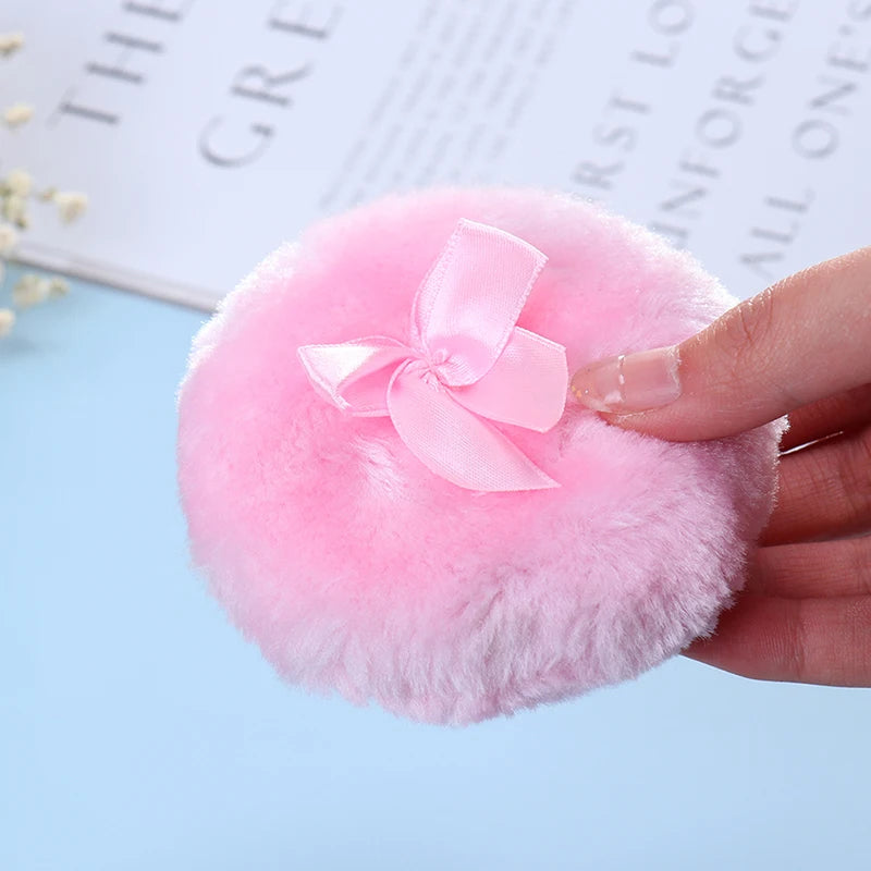 Butterfly Plush Puff Baby Cosmetic Soft Plush Powder Puff Sponge Talcum Powder Makeup Cosmetic Makeup Beauty Tools