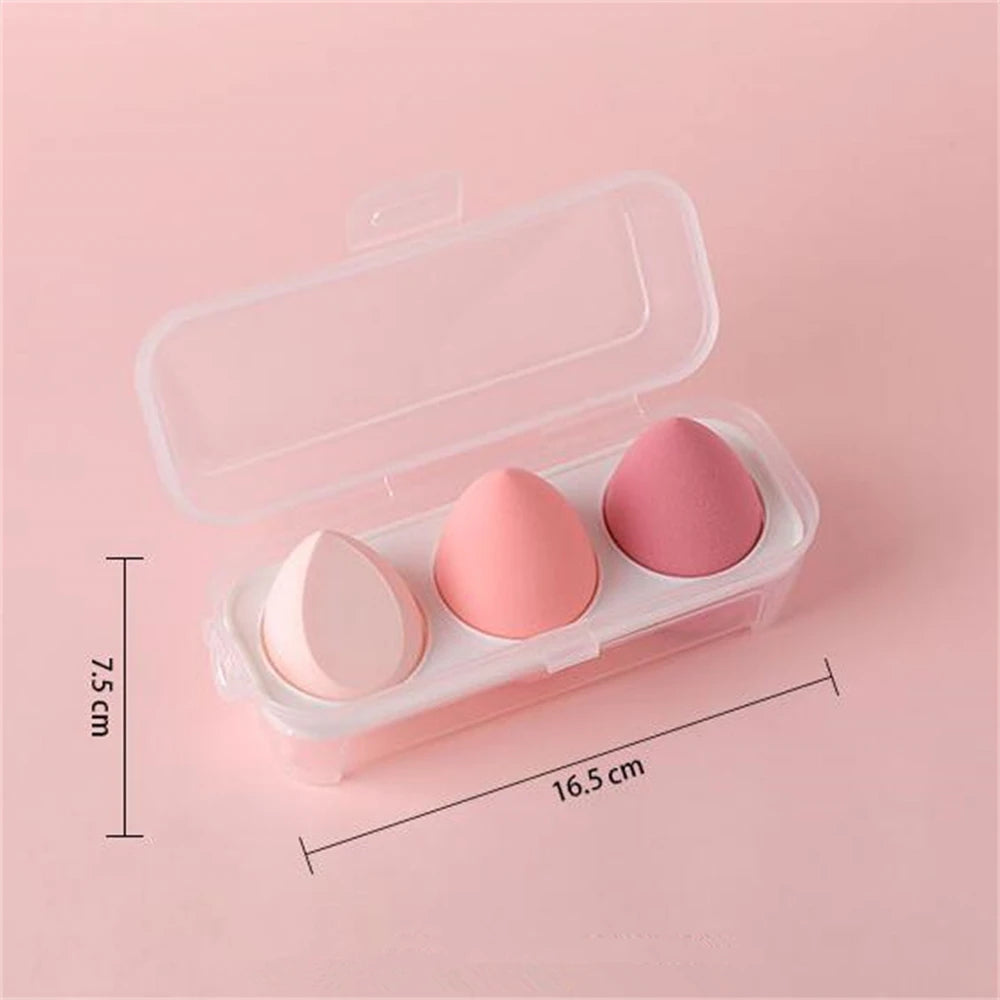 3/4pcs Makeup Sponge Blender Beauty Egg Cosmetic Puff Foundation Sponges Powder Puffs Women Make Up Accessories Beauty Tools