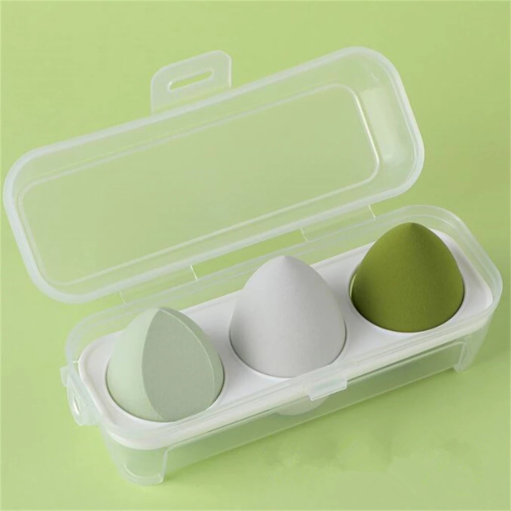 3/4pcs Makeup Sponge Blender Beauty Egg Cosmetic Puff Foundation Sponges Powder Puffs Women Make Up Accessories Beauty Tools