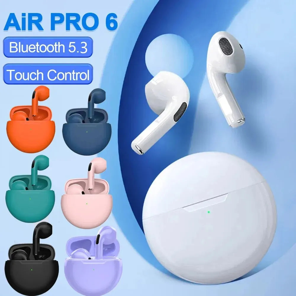 Original Air Pro 6 TWS Wireless Bluetooth Headset 5