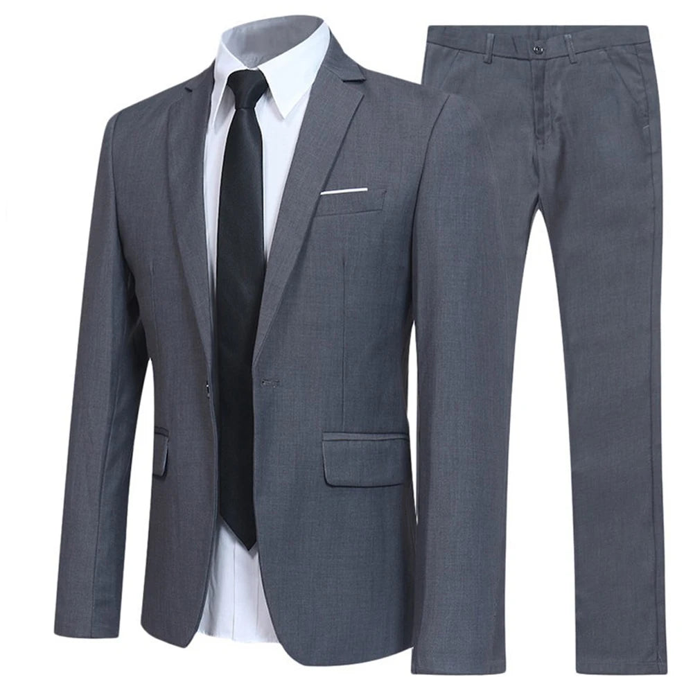 Suits Wedding For Men Blazers Set Elegant  3 Pieces Business Luxury  Formal Vest Pants Full Coats 2023 Jackets Free Shipping