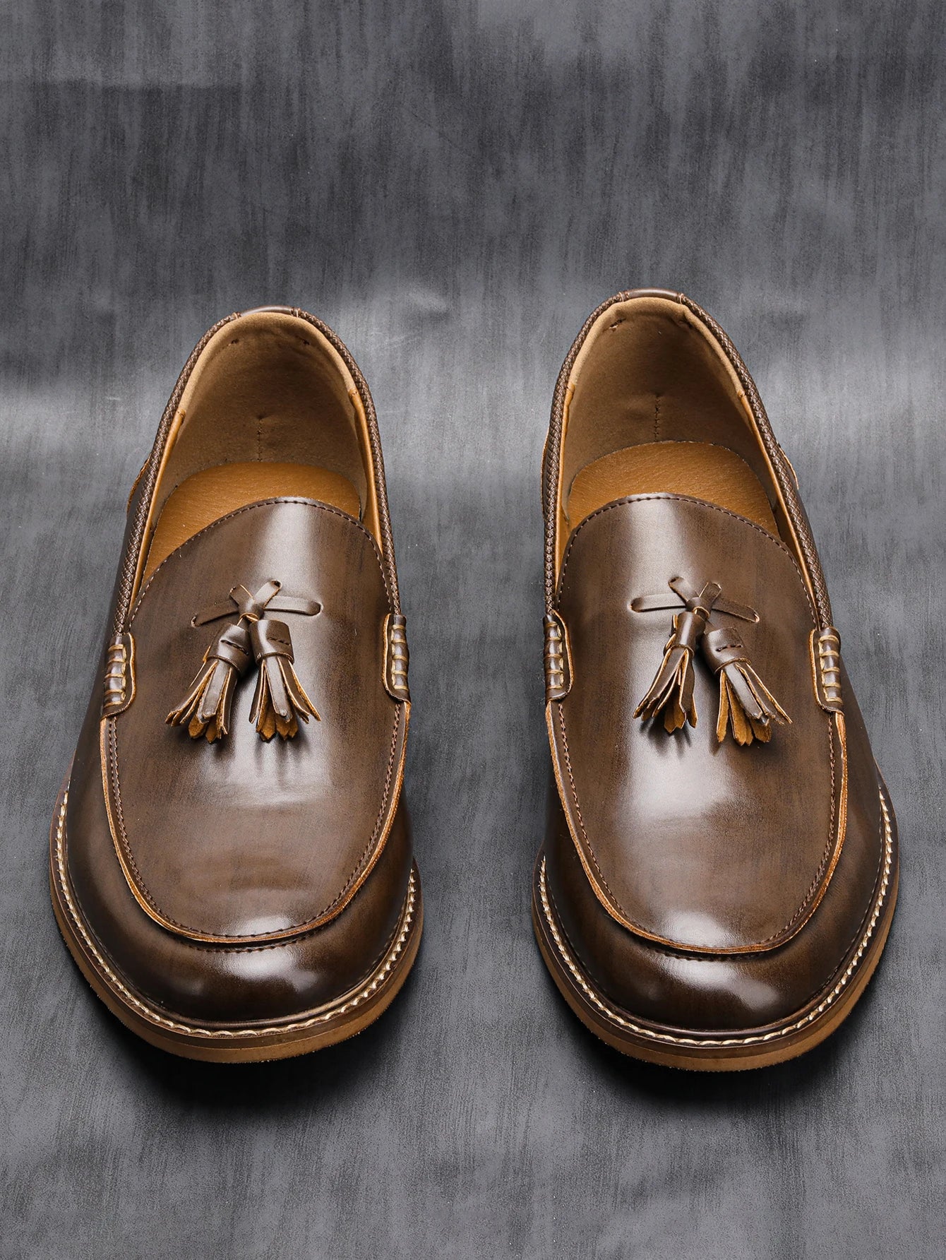 American Style Man Casual Shoes Comfortable Fashion Luxury loafers Men Leather Shoes#Al701