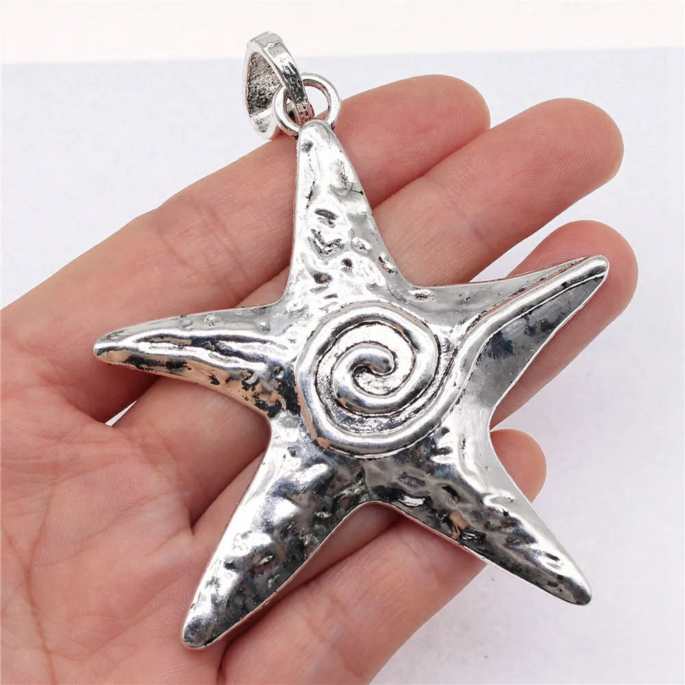 Jewelry Making Starfish Charms Cute Car Accessories 1pcs