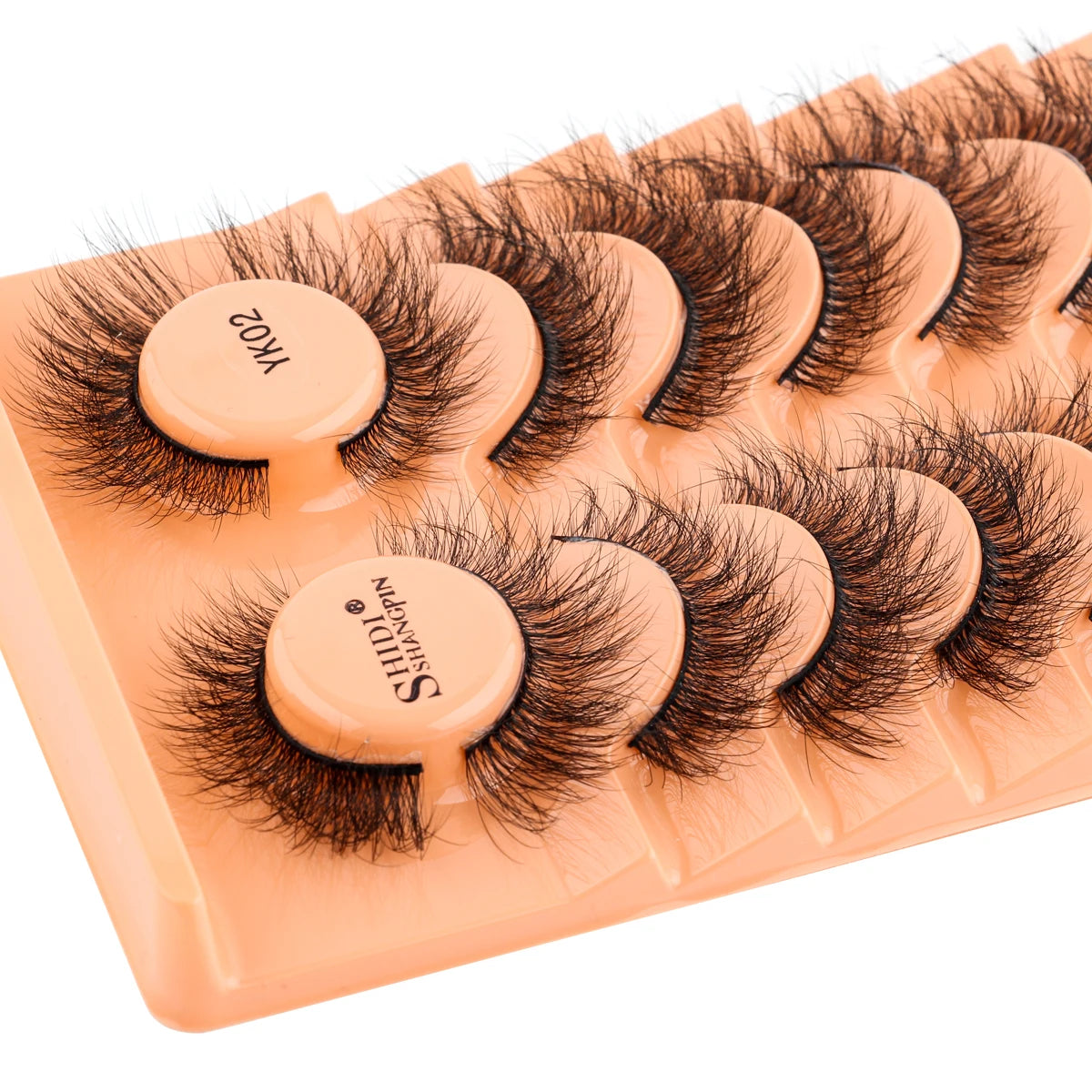 3/10 Pairs 3D Mink Lashes Maquillaje Fluffy Soft False Eyelashes Natural Long Curly Eye Lashes Eyelash Extension Makeup Supplies