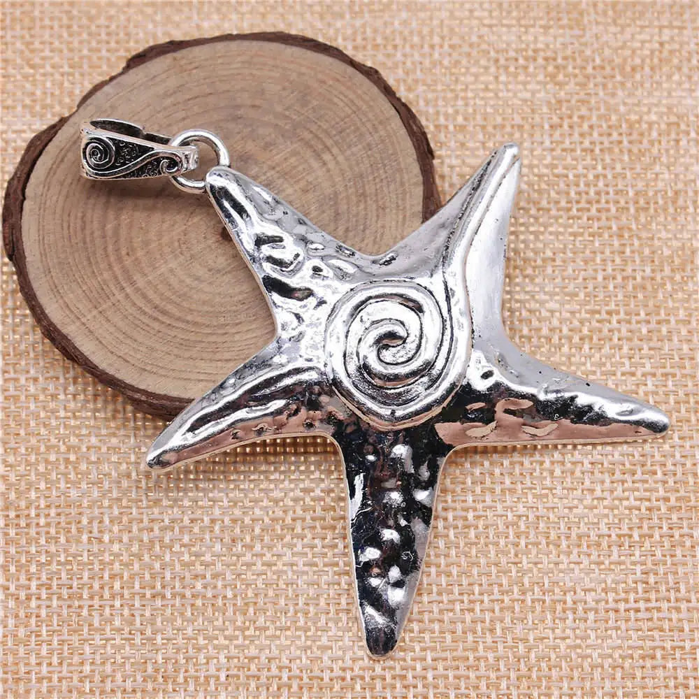 Jewelry Making Starfish Charms Cute Car Accessories 1pcs