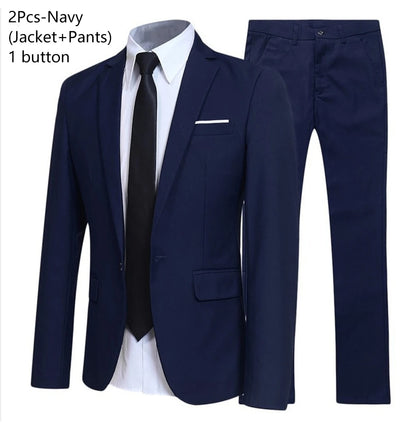 Anzüge Hochzeit Für Männer Blazer Set Elegante 3 Stück Business Luxus Formale Weste Hosen Volle Mäntel 2023 Jacken Kostenloser Versand