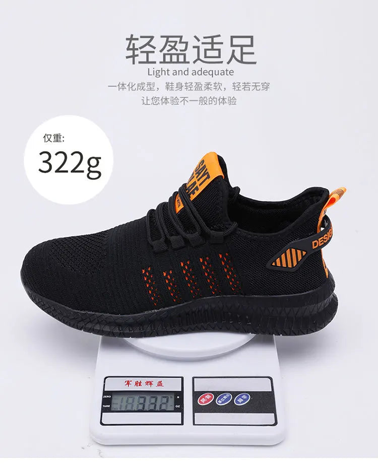 Safety Shoes New Steel-Toed Safety Shoes  Breathable Lightweight Smash-Proof And Puncture-Proof