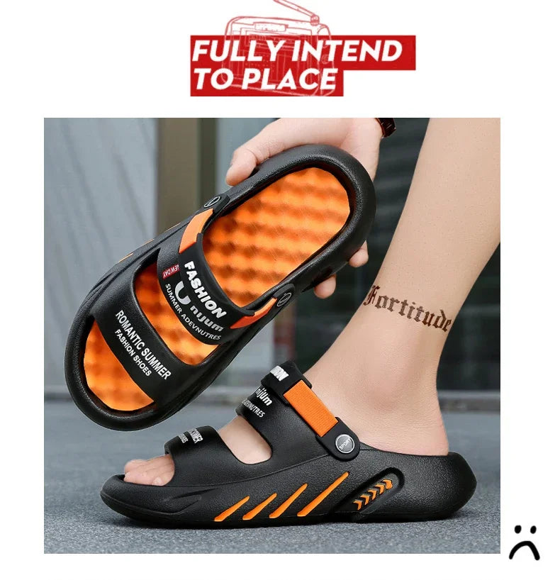 Men's Casual Sandal Original Men's Sandals 2024 Trending Summer Man Sandals Beach Shoes High Quality Shoes Mens Slippers Slipers