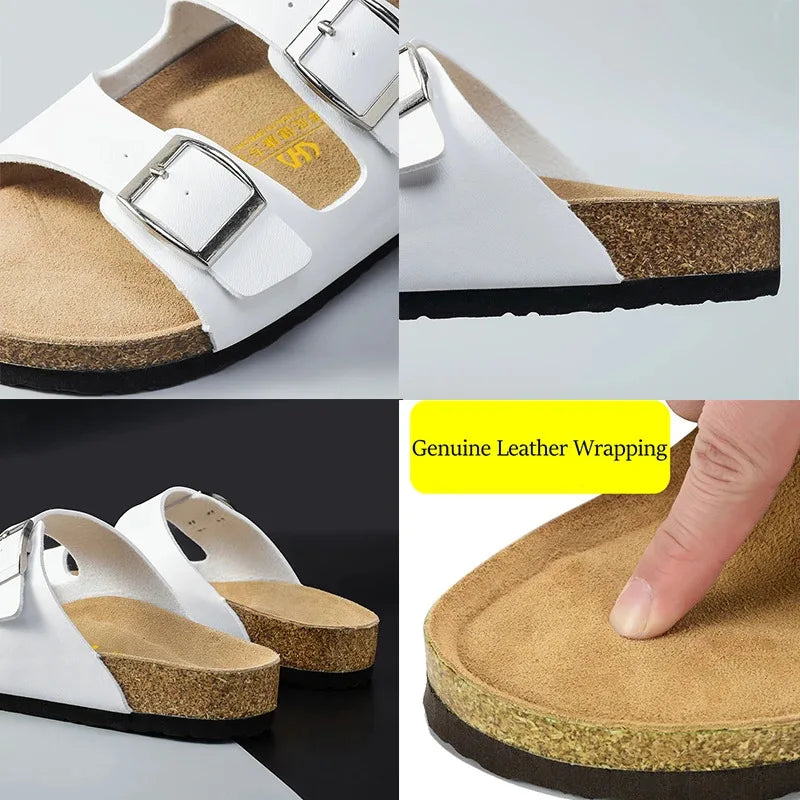 Brand Summer Men's Sandals High Quality Men Women Sandals Outdoor Beach Slippers Zapatos Hombre Durable Non-Slip Luxury Shoes