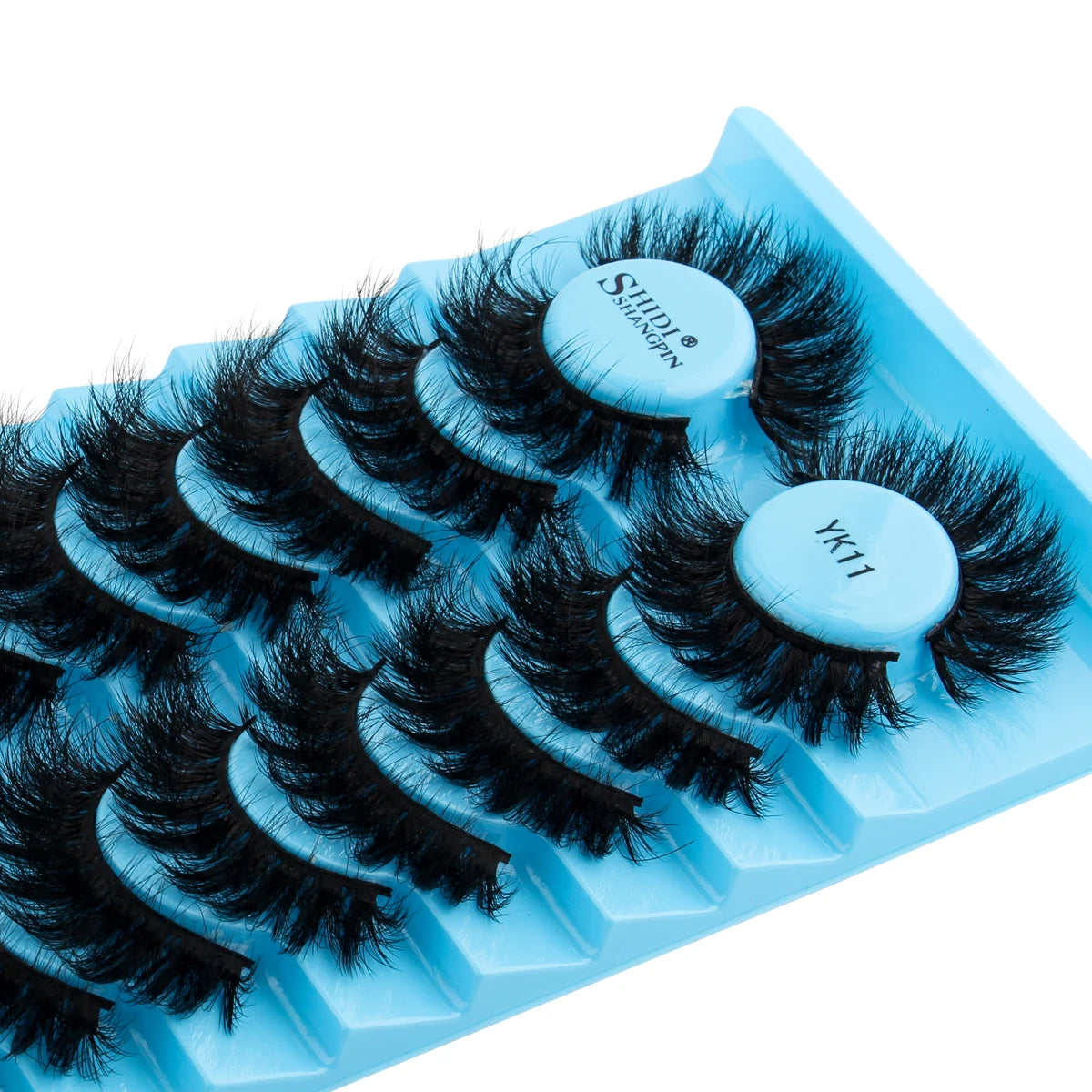 3/10 Pairs 3D Mink Lashes Maquillaje Fluffy Soft False Eyelashes Natural Long Curly Eye Lashes Eyelash Extension Makeup Supplies