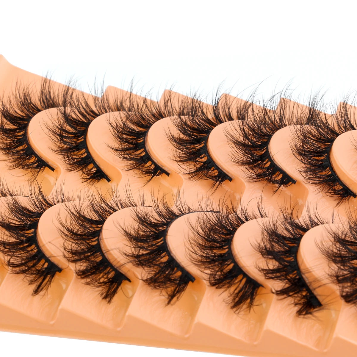 3/10 Pairs 3D Mink Lashes Maquillaje Fluffy Soft False Eyelashes Natural Long Curly Eye Lashes Eyelash Extension Makeup Supplies