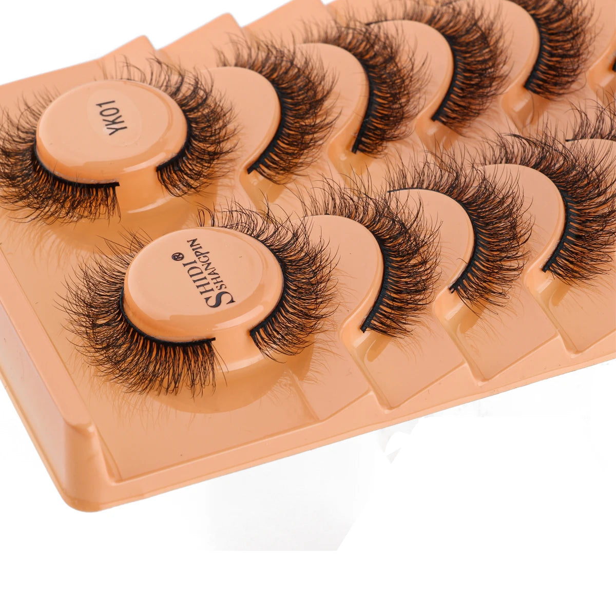 3/10 Pairs 3D Mink Lashes Maquillaje Fluffy Soft False Eyelashes Natural Long Curly Eye Lashes Eyelash Extension Makeup Supplies