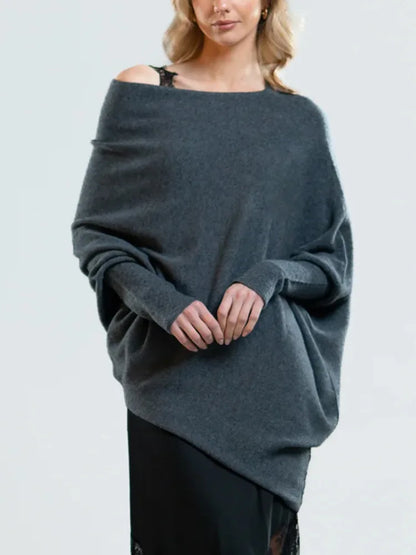 Neck Simple Versatile Knitwear Jumper