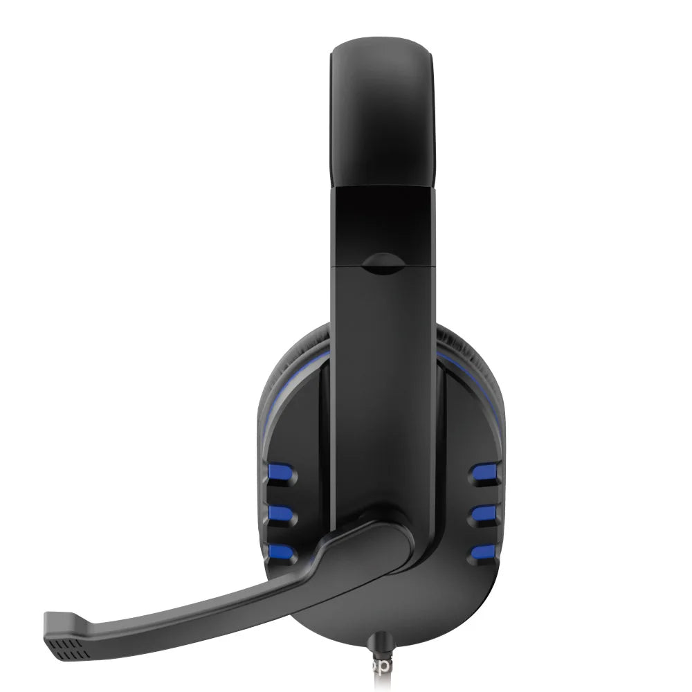 Kopfhörer 3,5 mm kabelgebundenes Gaming-Headset, Ohrhörer, Musik für PS4, Play Station 4, Spiel, PC, Chat-Computer mit Mikrofon