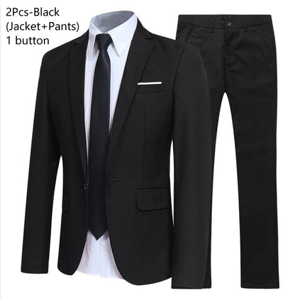 Anzüge Hochzeit Für Männer Blazer Set Elegante 3 Stück Business Luxus Formale Weste Hosen Volle Mäntel 2023 Jacken Kostenloser Versand