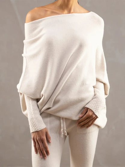 Neck Simple Versatile Knitwear Jumper