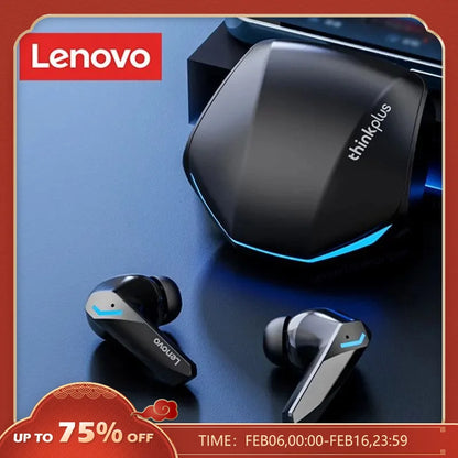 Lenovo GM2 Pro Bluetooth 5.3 Ohrhörer Sport-Headset Kabelloses In-Ear-Gaming Niedrige Latenz Dual-Modus Musik-Kopfhörer Neu